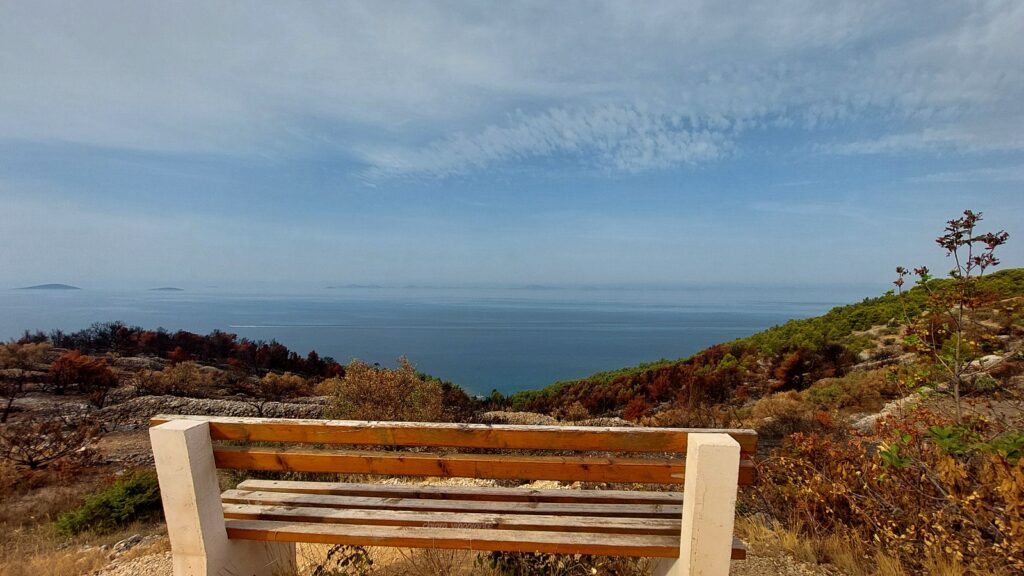 vista dall'alto Tužbine (Kosirina)