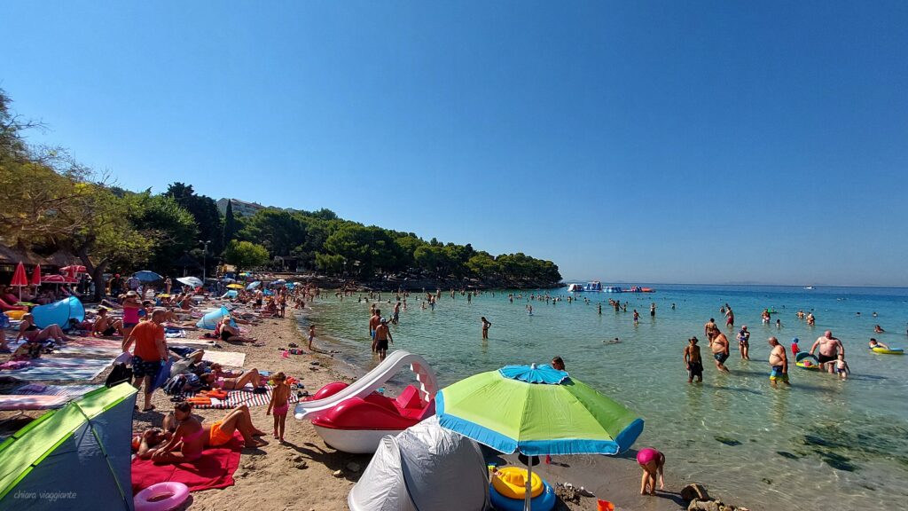 spiaggia slanica isola di murter