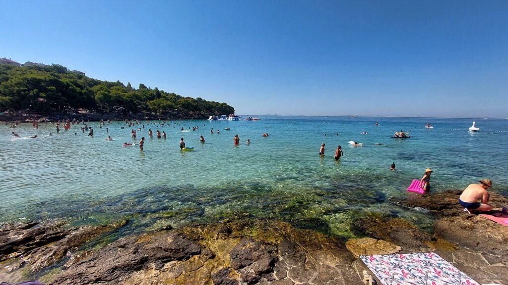 mare cristallino spiaggia slanica isola di murter