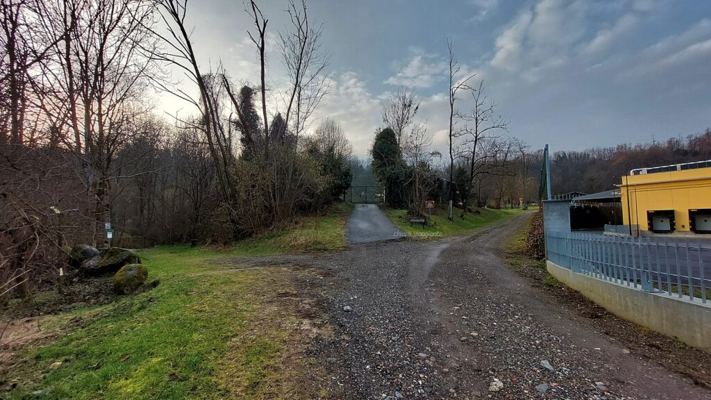 Punto di partenza dell'Anello dei Lavatoi a Castiglione Olona